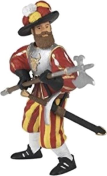 VOJÁK ŠVÝCARSKÉ GARDY ČERVENÝ