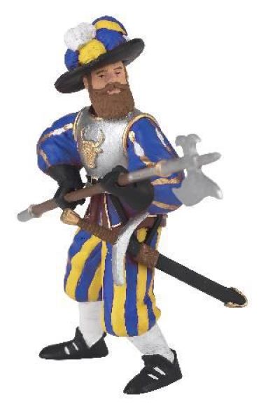 VOJÁK ŠVÝCARSKÉ GARDY MODRÝ