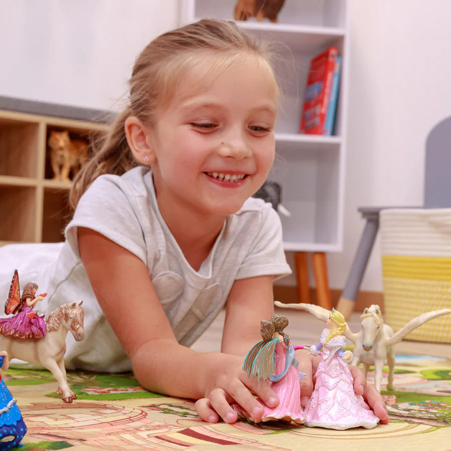 ELFKA V RŮŽOVÉM S LILIÍ