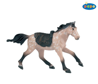 KŮŇ VIKINGŮ BÍLÝ